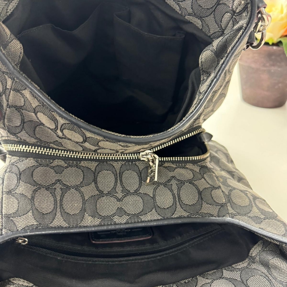 Coach Purse Fabric with a Coach logo